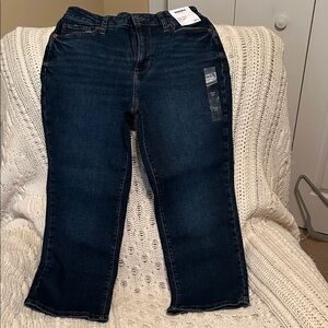 Sonoma Women's Straight Leg Jeans in Dark Blue